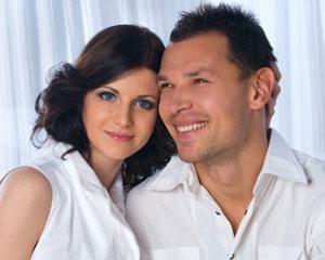 Сергей Игнашевич с женой